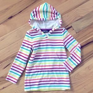 Girls’ bathing suit cover-up.